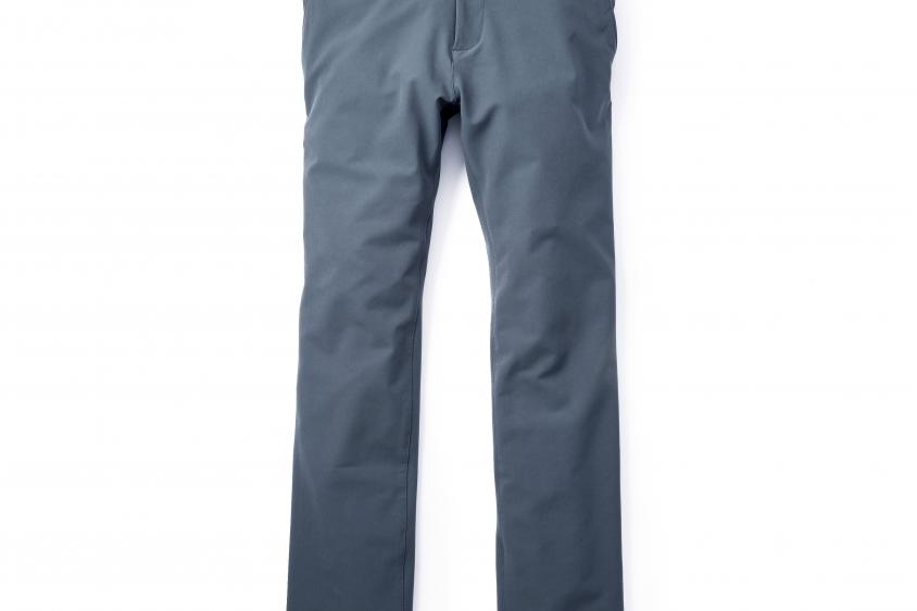 grayish blue pants